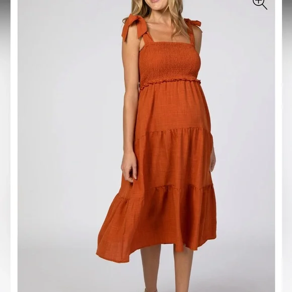 Pink Blush Maternity Dress - Picture 5 of 7